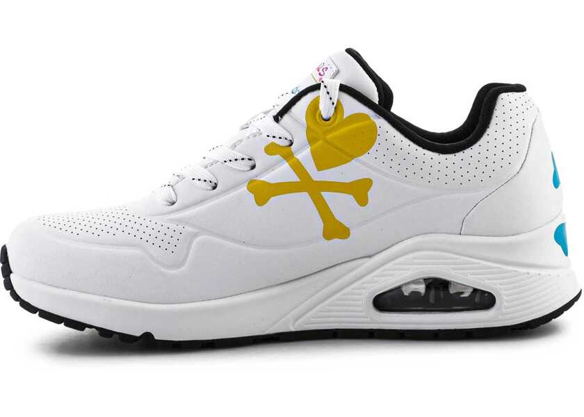 Sneakers SKECHERS Crossing Hearts White Femei (BM 13753103) 3