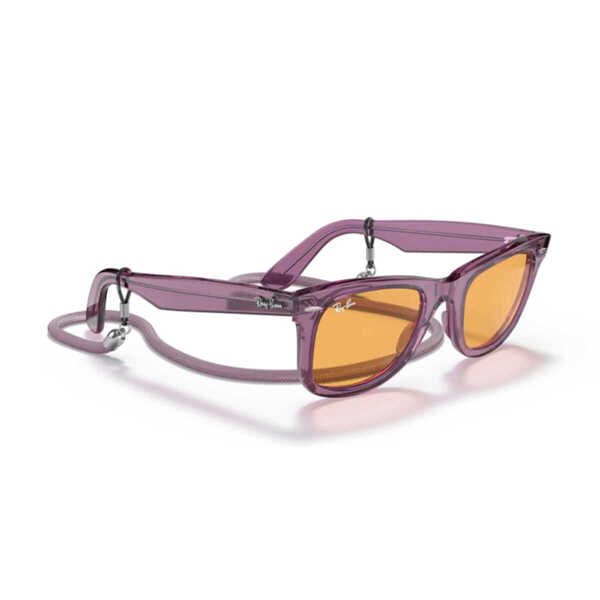 Ochelari de soare Ray-Ban Ray-Ban Rb2140 Wayfarer Sunglasses 661313 PURPLE Femei (BM 13754813) 3