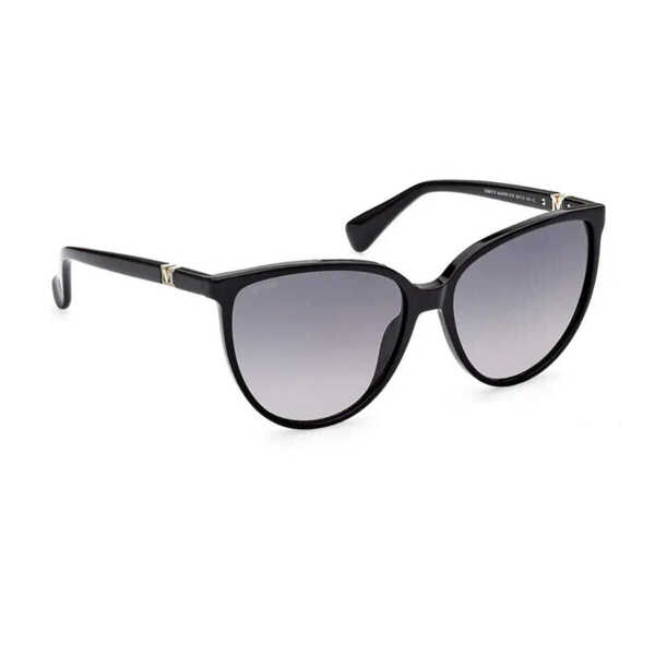 Ochelari de soare Max Mara Max Mara Mm0045 Sunglasses 01B BLACK Femei (BM 13754915) 4