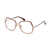 Max Mara Max Mara Mm5076 Eyeglasses 038 GOLD/BROWN