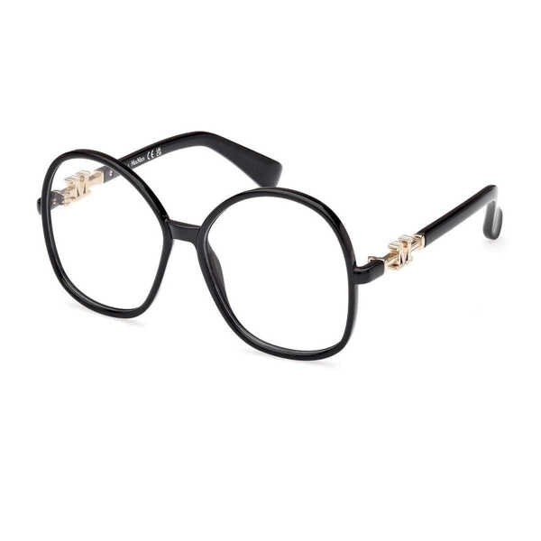 Ochelari de soare Max Mara Max Mara Mm5100 Eyeglasses 001 BLACK Femei (BM 13756829) 2