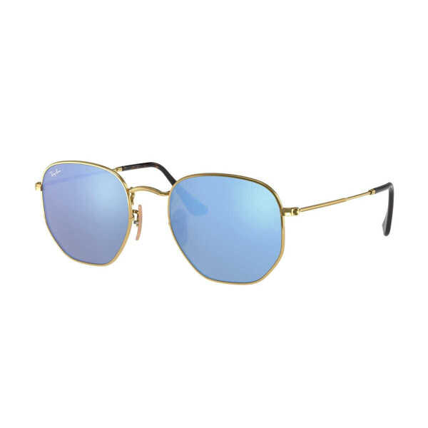 Ochelari de soare Ray-Ban Ray-Ban Rb3548 Hexagonal Sunglasses 001/9OO GOLD Femei (BM 13756844) 2