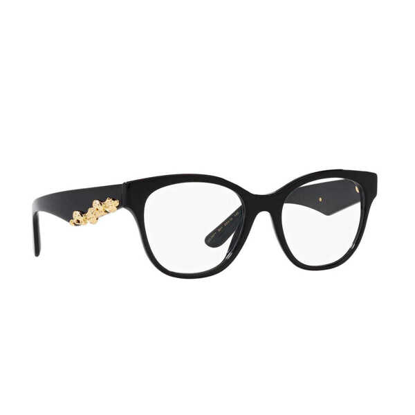Ochelari de soare Dolce & Gabbana Dolce & Gabbana Dg3371 Dg Barocco Eyeglasses 501 BLACK Femei (BM 13757288) 4