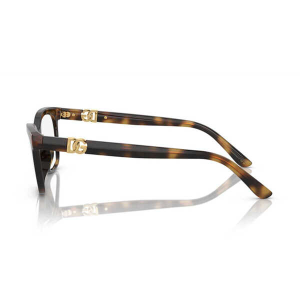 Ochelari de soare Dolce & Gabbana Dolce & Gabbana Dg5106U Dg Crossed Eyeglasses 502 HAVANA Femei (BM 13757375) 3