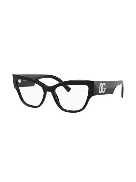 Ochelari de soare Dolce & Gabbana Dolce & Gabbana Dg3378 Dg Crossed Eyeglasses 501 BLACK Femei (BM 13757387) 2