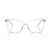 Dolce & Gabbana Dolce & Gabbana Dg3348 Sicilian Taste Eyeglasses 3133 CLEAR/GOLD
