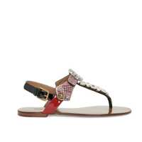 Sandale fara toc Dolce & Gabbana Leather Sandals Femei