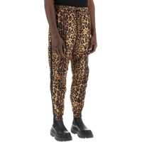 Pantaloni de trening Leopard Print Nylon Jogger Pants For Barbati