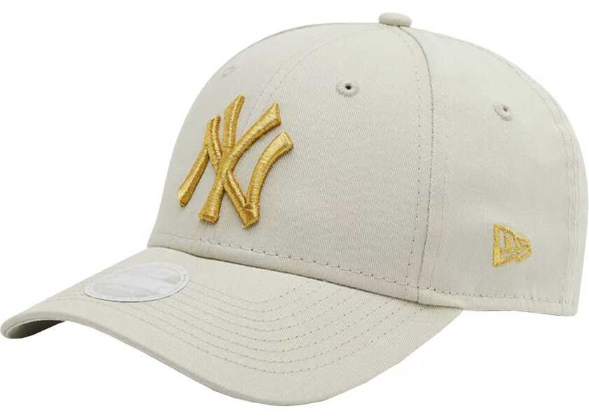 Sepci New Era New York Yankees Wmns Metallic Logo Cap Beige Femei (BM 13777295) 1