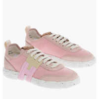 Sneakers Fabric And Suede 3R Low-Top Sneakers With Monogram Applicati Femei
