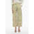 LOW CLASSIC Belted Cargo Pants With Front Pleats Beige