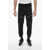 Neil Barrett Low-Wasit Skinny Fit Biker Pants With Ankle Drawstring Black
