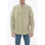 STUDIO NICHOLSON Axia Lightweight Jacket With Standard Collar Beige