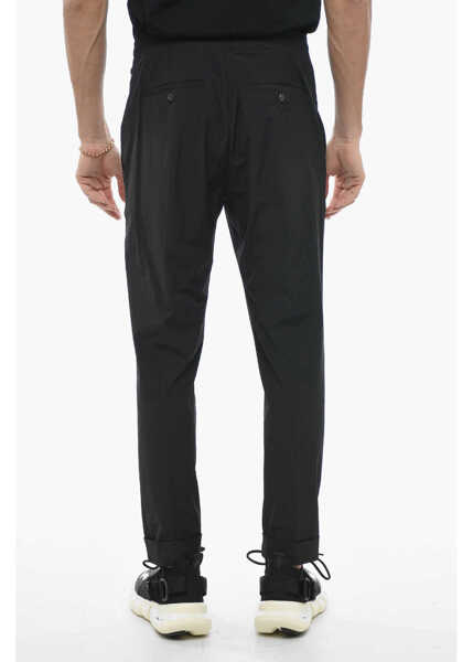 Pantaloni casual Neil Barrett Nylon Rem Pants With Elastic Waistband Black Barbati (BM 13797497) 2