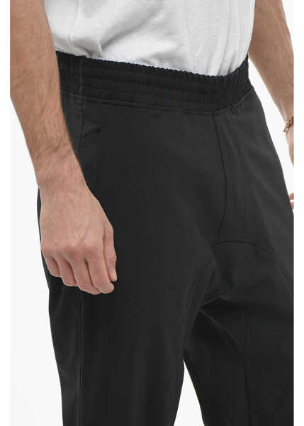 Pantaloni casual Neil Barrett Low-Waist Slouch Fit Charlie Lightweight Pants Black Barbati (BM 13797704) 3