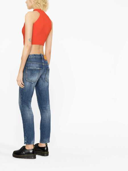 Blugi DSQUARED2 DSQUARED2 Pac-Man X Dsquared2 Jeans BLUE Femei (BM 13832600) 4