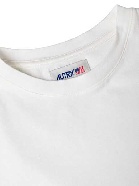 Tricouri AUTRY AUTRY  t-shirt TSPW511W WHITE White Femei (BM 13833053) 4