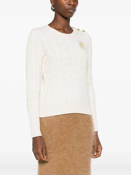 Pulovere Ralph Lauren LAUREN RALPH LAUREN sweater 200932223002 MASCARPONE CREAM Mascarpone Cream Femei (BM 13833113) 3