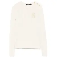 Pulovere LAUREN RALPH LAUREN sweater 200932223002 MASCARPONE CREAM Femei