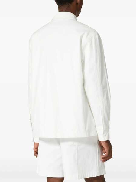 Camasi Valentino Garavani V Detail Jacket WHITE Barbati (BM 13835621) 4