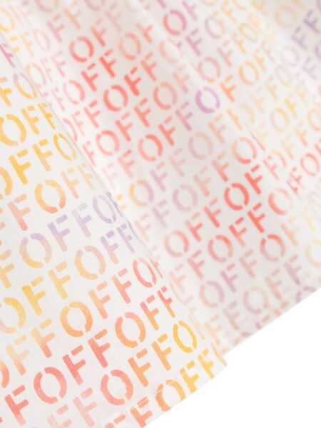 Fuste Off-White Skirt with logo Multicolor Fete (BM 13843997) 3