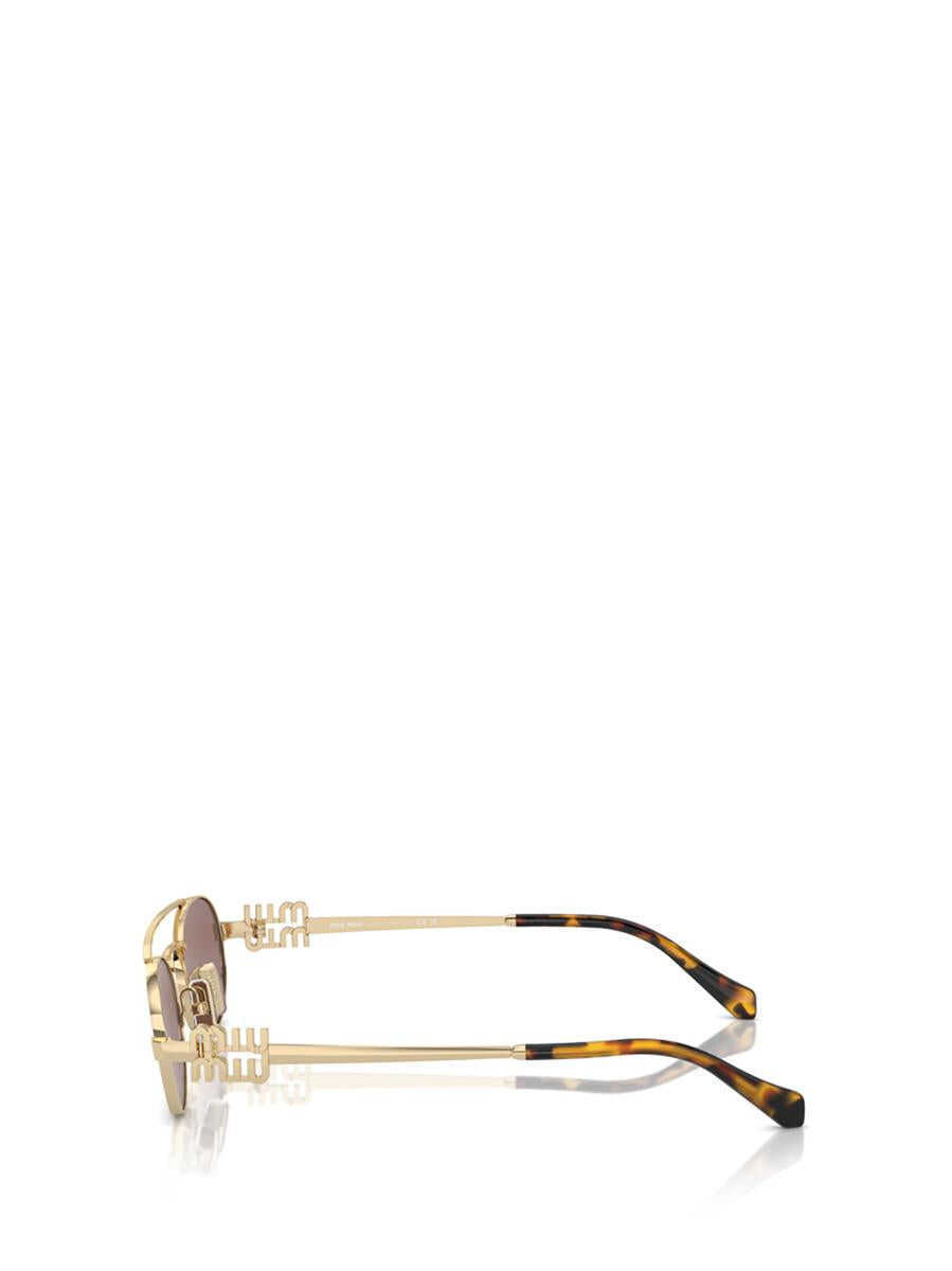 Ochelari de soare MIU MIU EYEWEAR Miu Miu Eyewear Sunglasses Gold Femei (BM 13845293) 3
