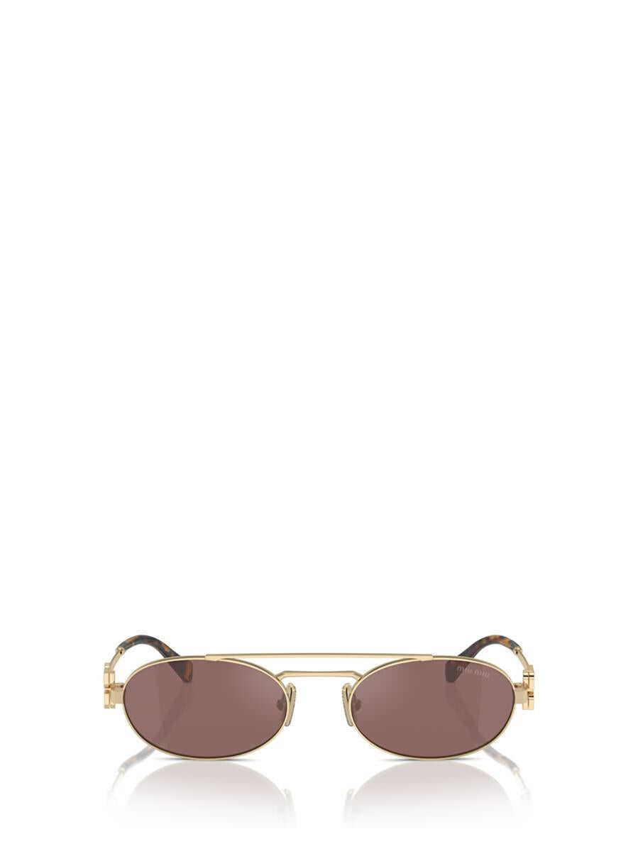 Ochelari de soare MIU MIU EYEWEAR Miu Miu Eyewear Sunglasses Gold Femei (BM 13845293) 1