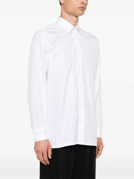 Tricouri Givenchy Givenchy 4G Logo Shirt WHITE Barbati (BM 13849868) 3