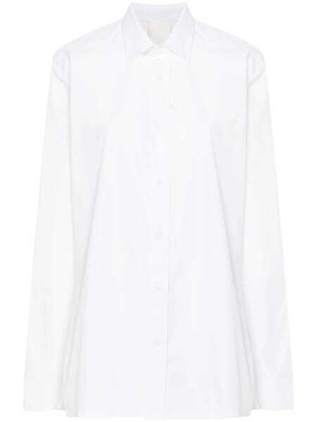 Tricouri Givenchy Givenchy 4G Logo Shirt WHITE Barbati (BM 13849868) 1