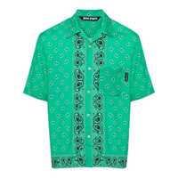 Camasi Palm Angels Paisley Print Shirt Barbati
