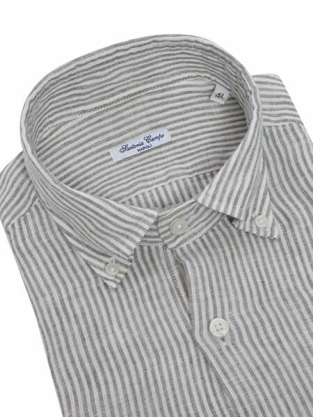 Camasi casual Sartoria Del Campo-Sonrisa Striped shirt Multicolor Barbati (BM 13854134) 2