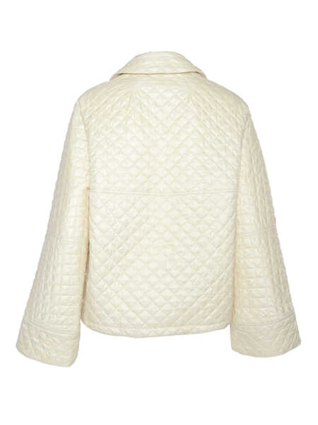 Jachete DUNO Lara cream jacket White Femei (BM 13854158) 2
