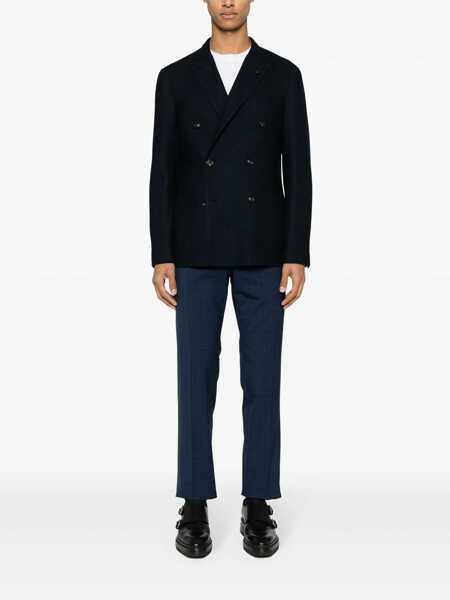Sacouri Lardini Blue double-breasted blazer Blue Barbati (BM 13866110) 2