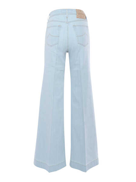 Blugi drepti Jacob Cohen Light blue flared jeans Light Blue Femei (BM 13866146) 2