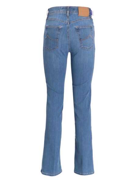 Blugi drepti Jacob Cohen Blue 5 pocket jeans Light Blue Femei (BM 13866152) 2
