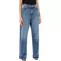 Blugi drepti Wide Leg Jeans Femei