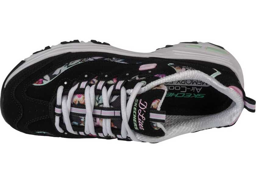 Sneakers SKECHERS DLites-Blooming Fields Black Femei (BM 13867199) 3