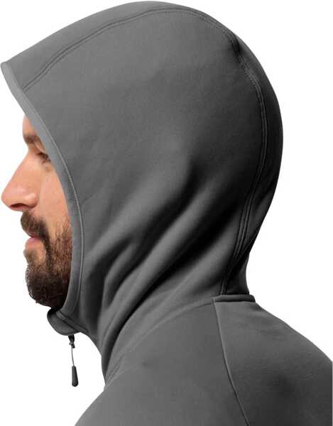 Hanorace Jack Wolfskin Baiselberg Hooded FZ M Grey Barbati (BM 13867223) 4