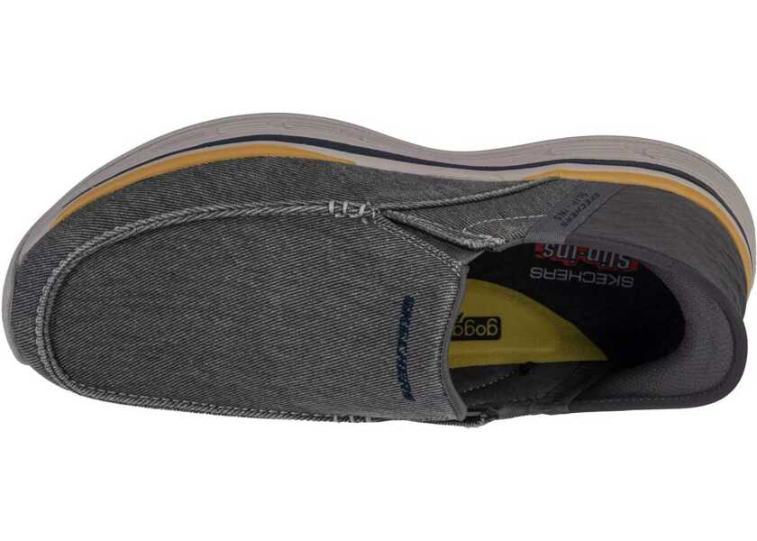 Pantofi Oxford SKECHERS Slip-Ins Remaxed - Fenick Grey Barbati (BM 13867259) 3