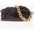 Bottega Veneta Leather The Chain Pouch Bag With Magnetic Closure Violet