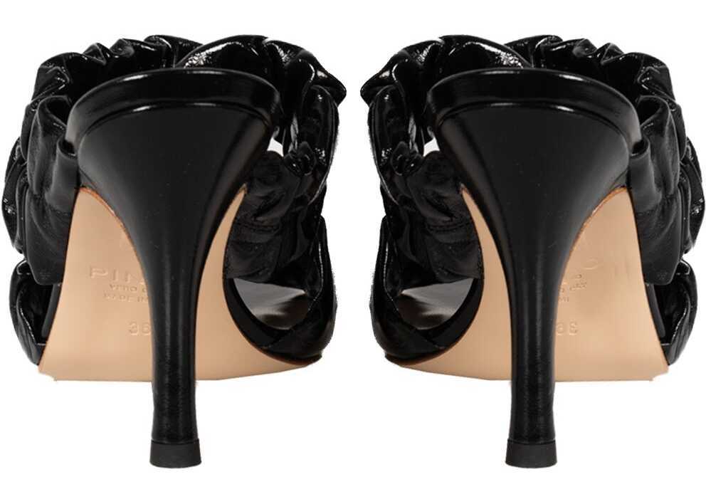 Papuci Pinko Bela Cruz 1H20XR Czarny Femei (BM 13868162) 4