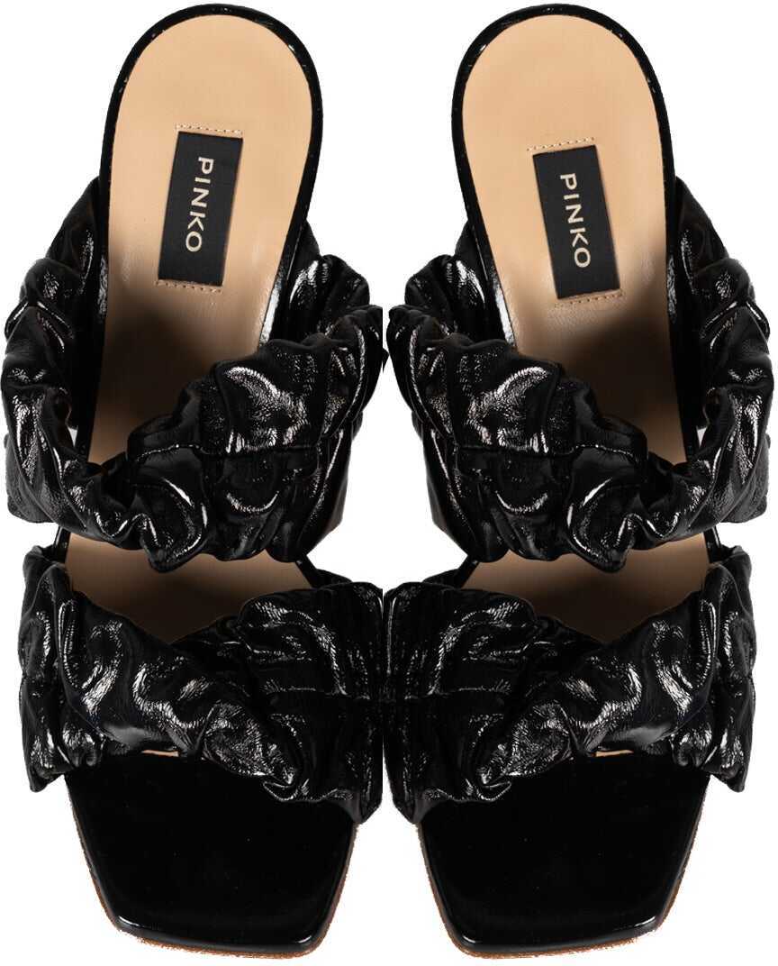 Papuci Pinko Bela Cruz 1H20XR Czarny Femei (BM 13868162) 5