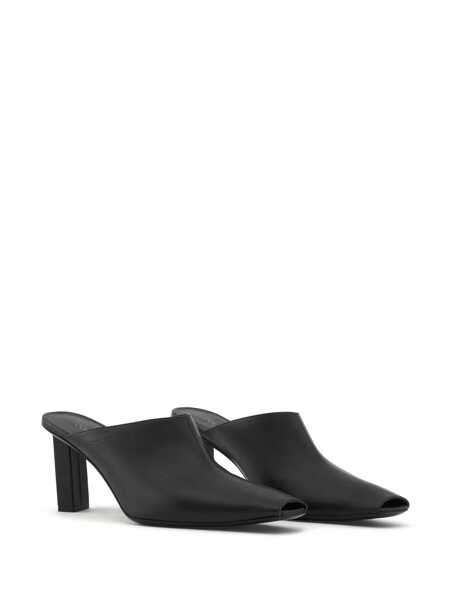 Pantofi cu toc COURRGES Courrges Mule Sleek Black Femei (BM 13868627) 2
