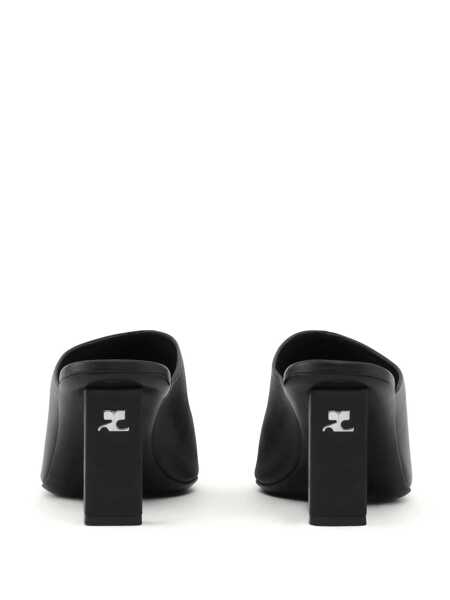 Pantofi cu toc COURRGES Courrges Mule Sleek Black Femei (BM 13868627) 4