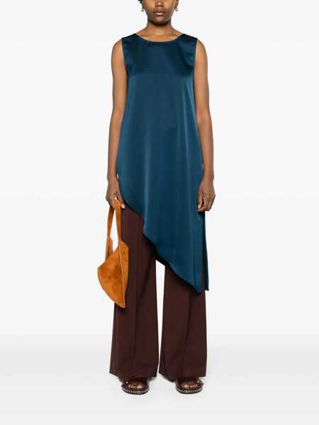 Rochii DR. HOPE Dr. Hope Tunic Dress With Slits Clothing BLUE Femei (BM 13869980) 2
