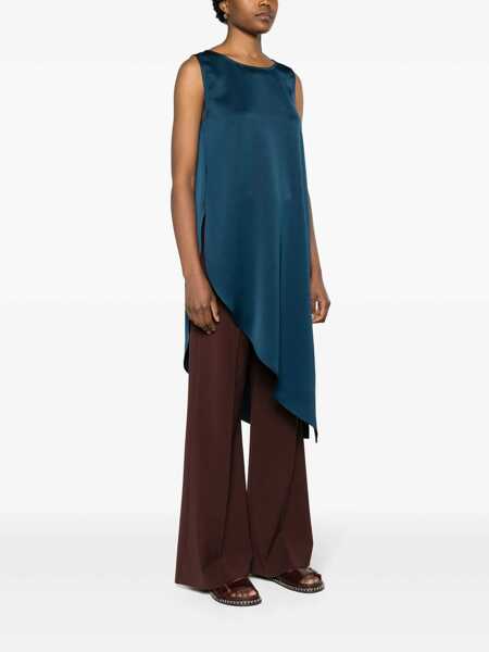 Rochii DR. HOPE Dr. Hope Tunic Dress With Slits Clothing BLUE Femei (BM 13869980) 3