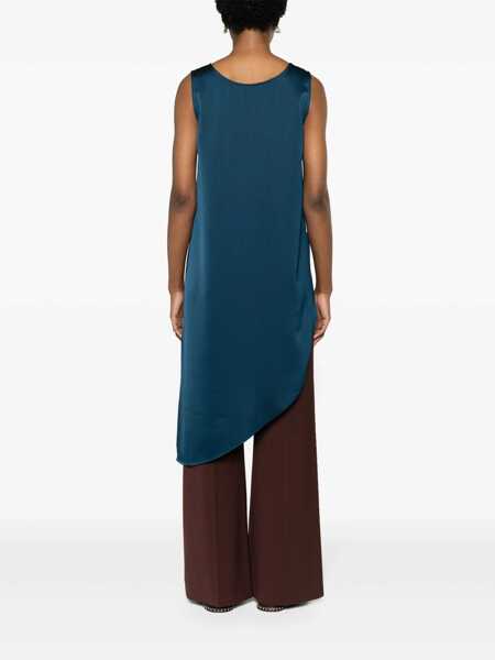 Rochii DR. HOPE Dr. Hope Tunic Dress With Slits Clothing BLUE Femei (BM 13869980) 4