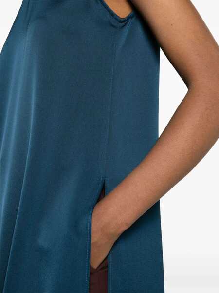 Rochii DR. HOPE Dr. Hope Tunic Dress With Slits Clothing BLUE Femei (BM 13869980) 5