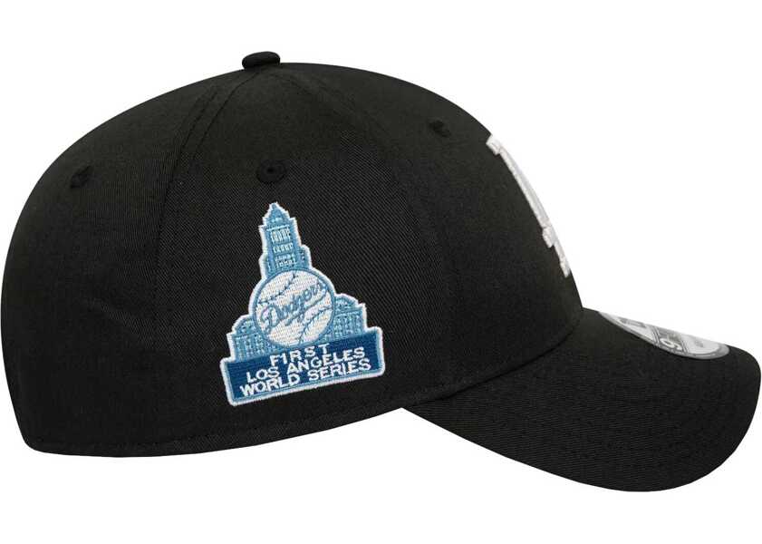 Sepci New Era MLB 9FORTY Los Angeles Dodgers World Series Patch Cap Black Barbati (BM 13877990) 2
