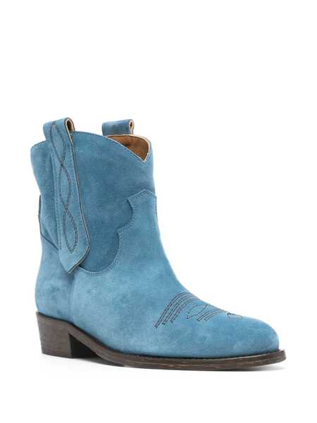 Incaltaminte Via Roma 15 Via Roma 15 Boot BLUE Femei (BM 13882619) 2